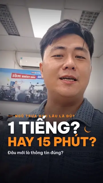Ngủ trưa bao lâu là vừa?