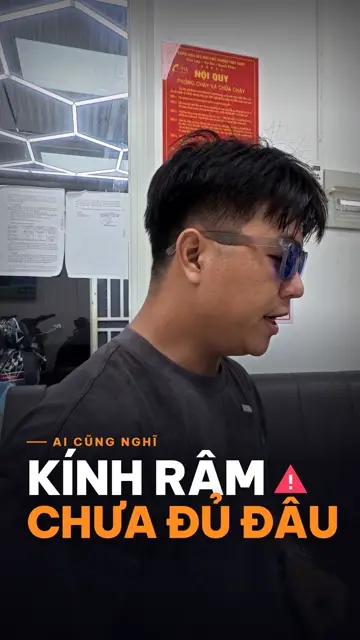 Đi đường về mắt cay, đỏ, mờ? Kính râm chưa đủ